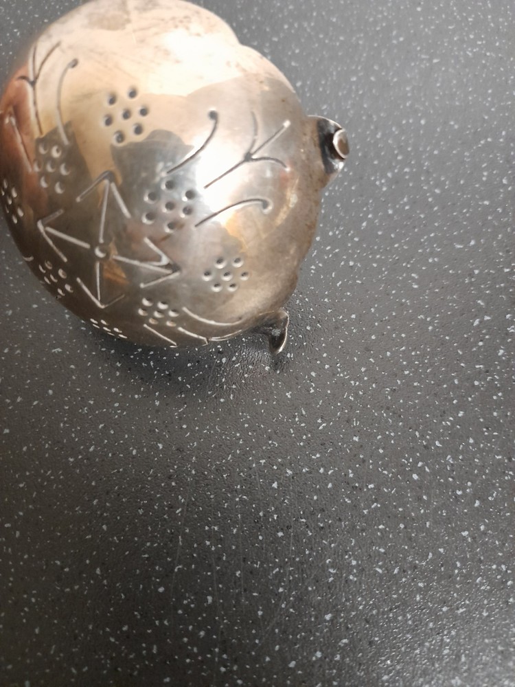 Silver Tea Strainer Fully Hallmarked Sterling Silver