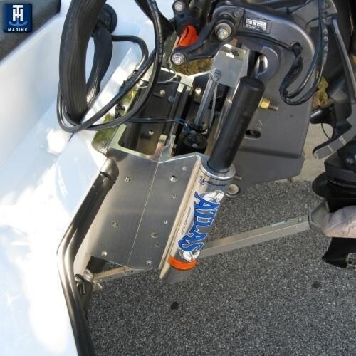 T-H Marine Supplies Atlas Jack Plate, 6" Setback, Standard AHJC-6V-DP