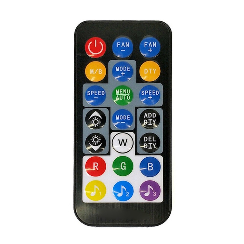 RGB Fan Controller 12cm Remote Control Computer Case PC Cooling Chassis s