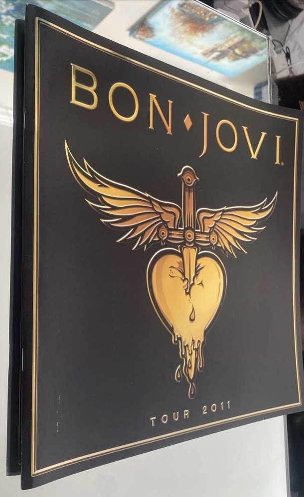 BON JOVI 2011 Tour Program Concert Book