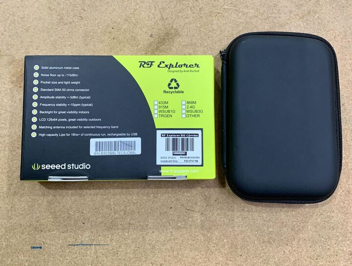 RFEXP-6GCOMBO – Handheld Digital Spectrum Analyzer