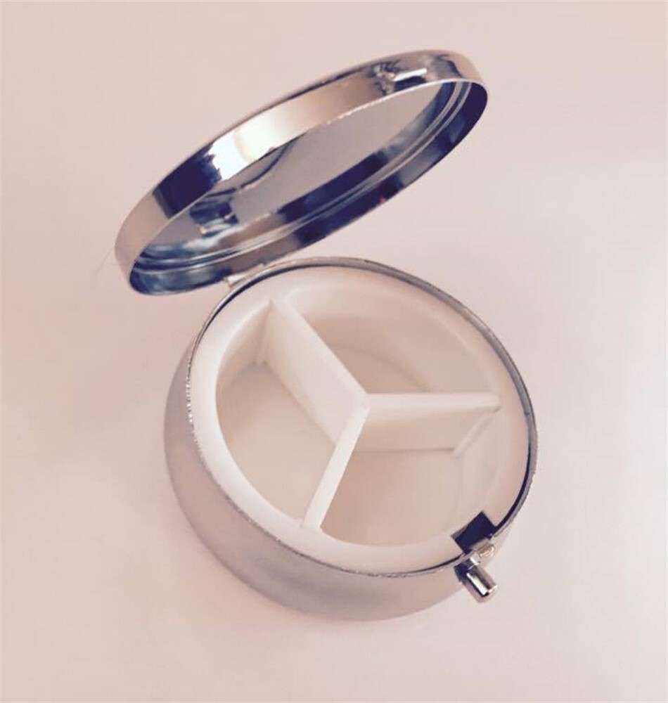 Eclipse Pill Box Case Pillbox Holder Trinket Sun Moon