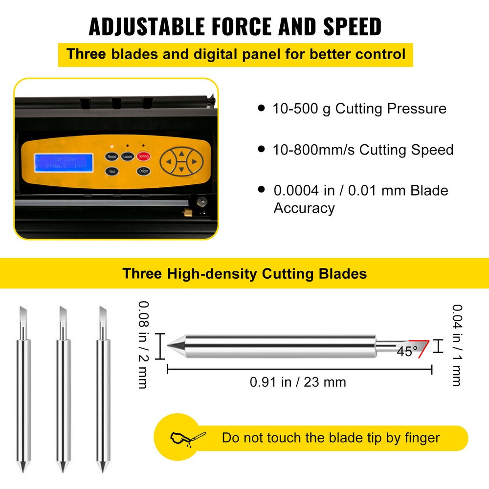 28" Vinyl Cutter Machine Cutting Plotter Bundle SignMaster Floor Stand