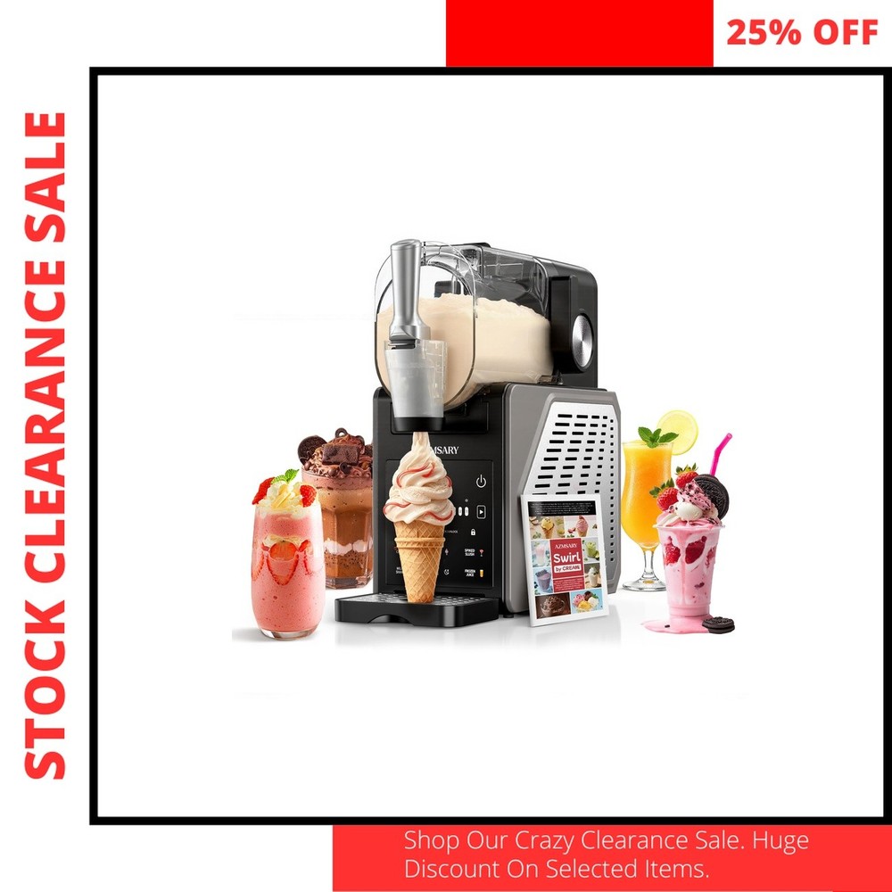 Frozen Drink Maker Slush Machine 85oz LED Control Panel