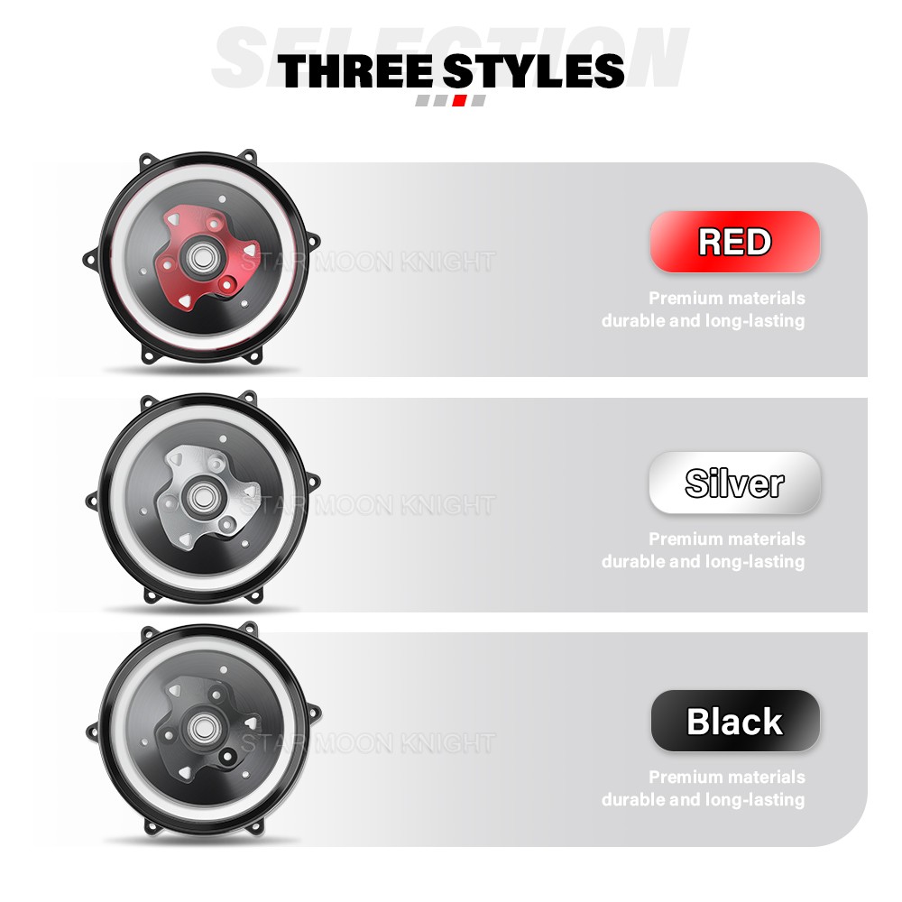 For Ducati 1199 1299 959 Panigale CorSe Streetfighter V2 Clear Clutch Cover