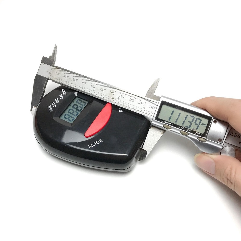 Bike Computer LCD Display Replacement Part Multifunction Sturdy Black Portable