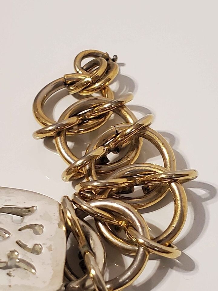 Two tone Premier Design Bracelet 6" (B178)