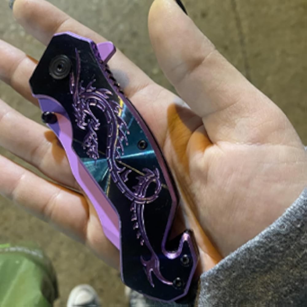 Flying Dragon Assisted Open Rescue Utility Folding Knife