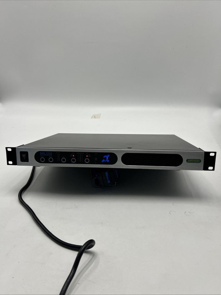 Ampetronic MLD9 Professional 2-Channel Rackmount 1U Induction MultiLoop Driver
