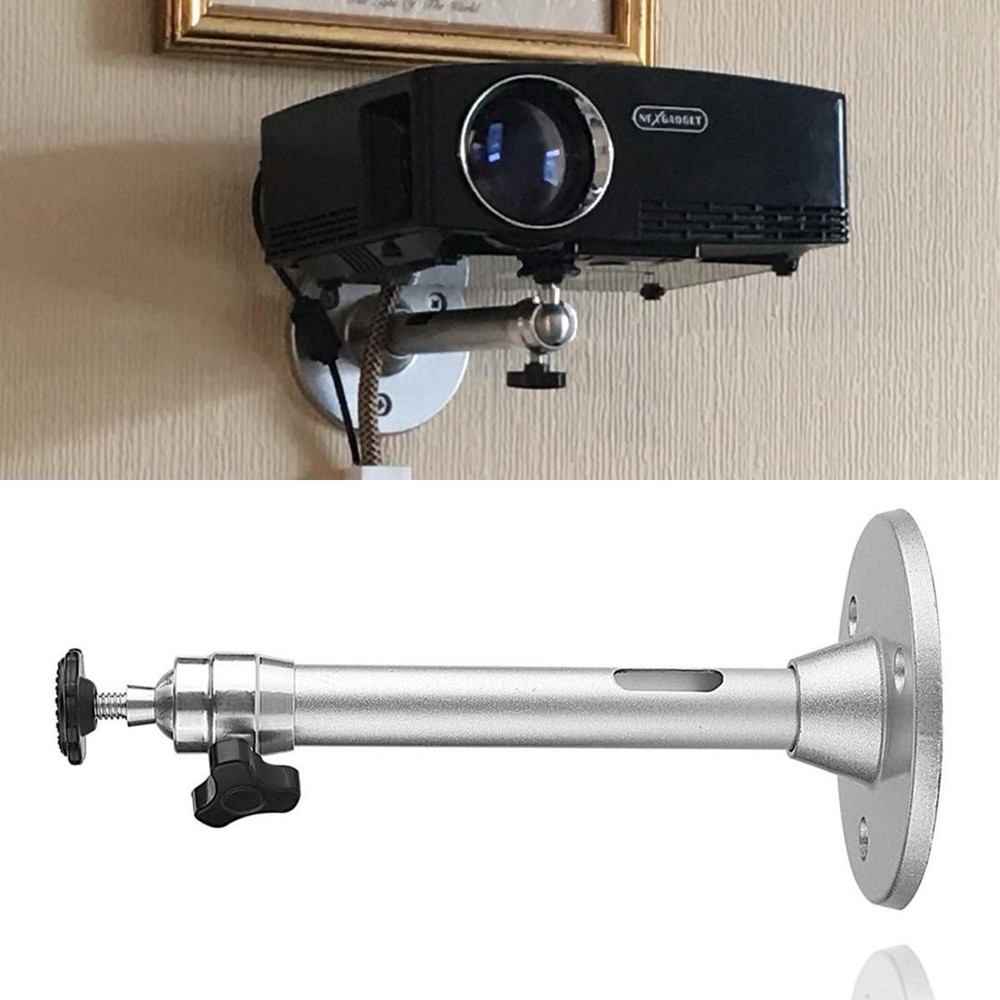 Versatile Universal Projector Mount - Wall Ceiling Hanger for Mini Projectors