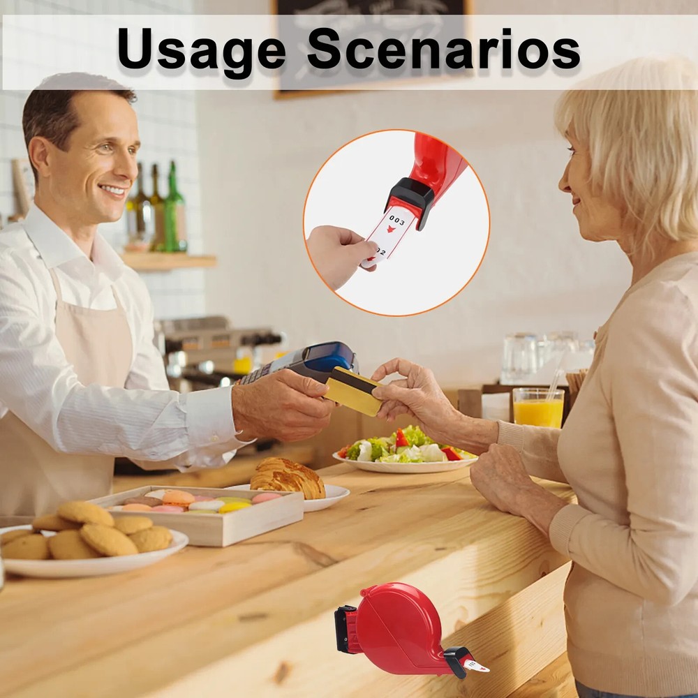 Wireless Customer Service Number Calling System 3-Digit Screen