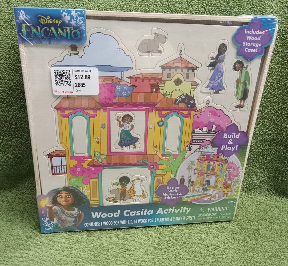 Disney Encanto Wood Casita Activity Set