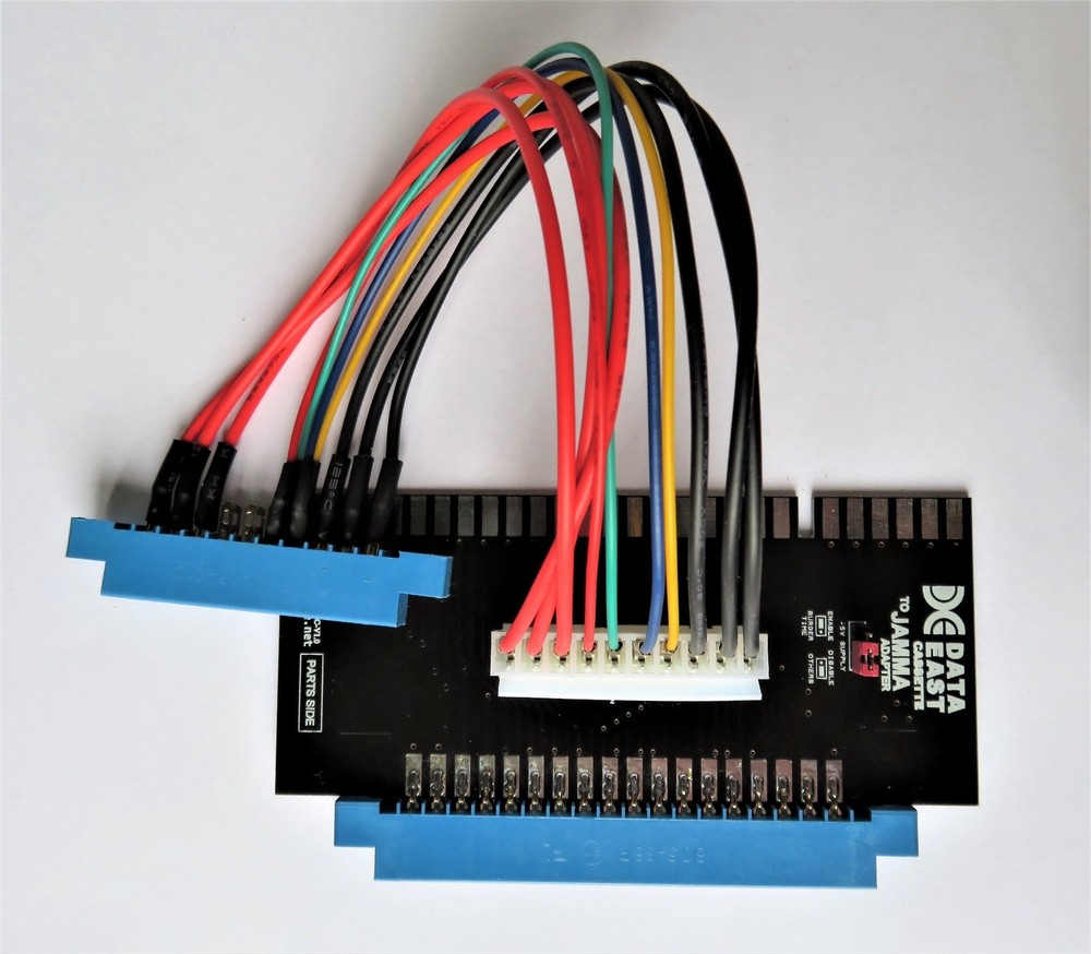 Data East Dedicated to JAMMA Adapter