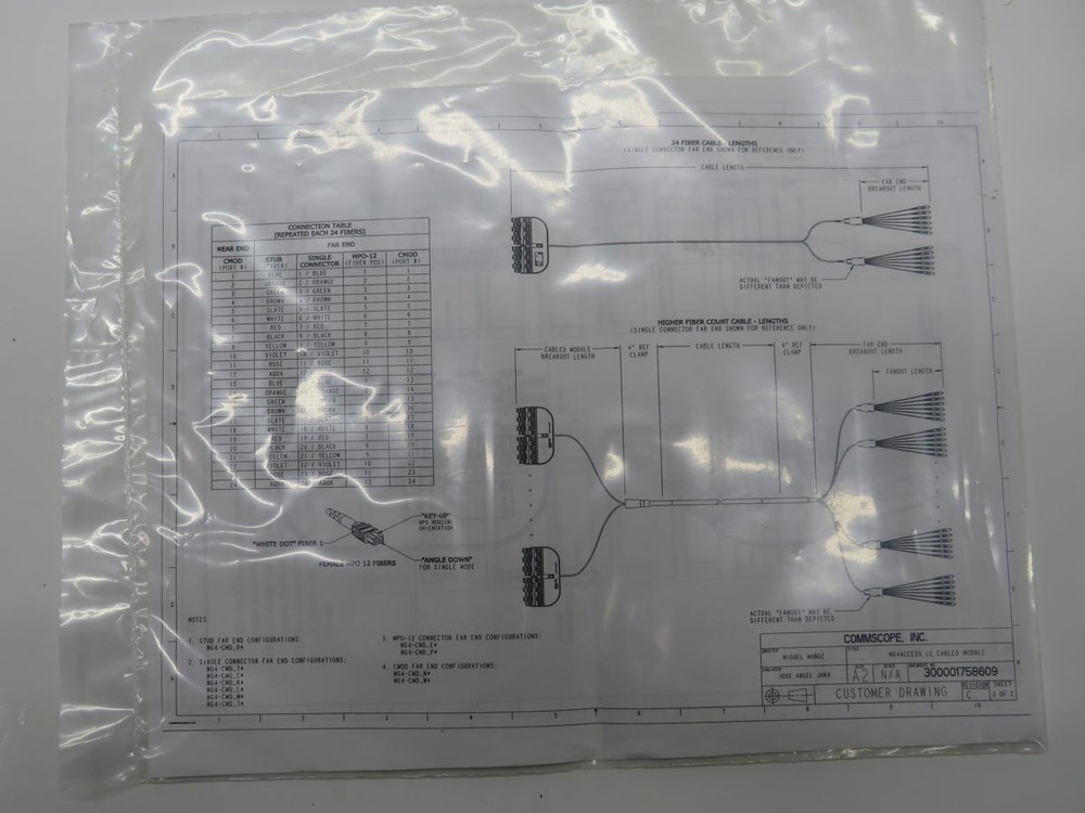 COMMSCOPE NG4-CMDKNM2022 CABLED MODULE T216313
