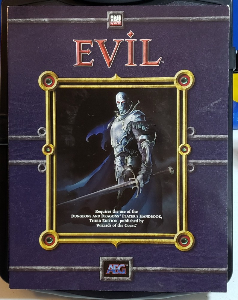 AEG D20 System Evil Sourcebook