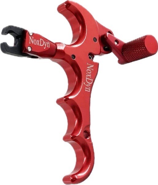 NoxDyn Archery Release 360& Rotatable Thumb Release for Compound Bow(Red)