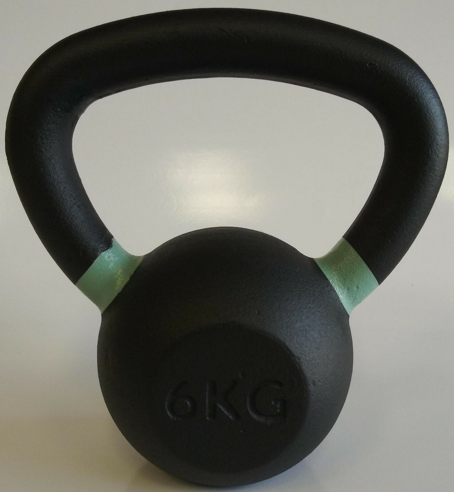 PowerFit Premium Black Kettlebells