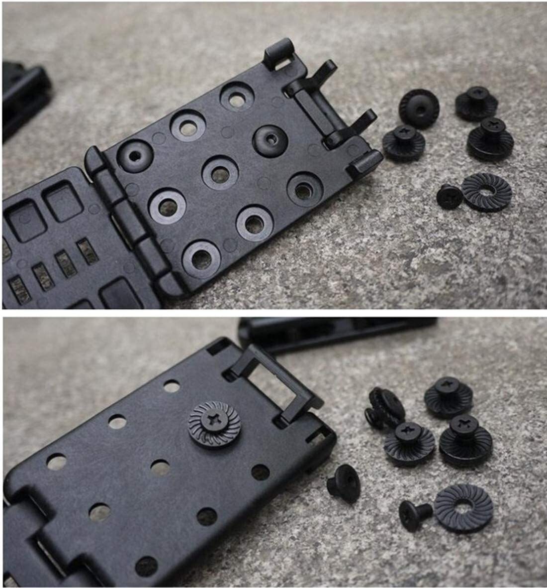 Tactical 5-Pack Tek Lok Belt Clips for Mag/Knife Pouch