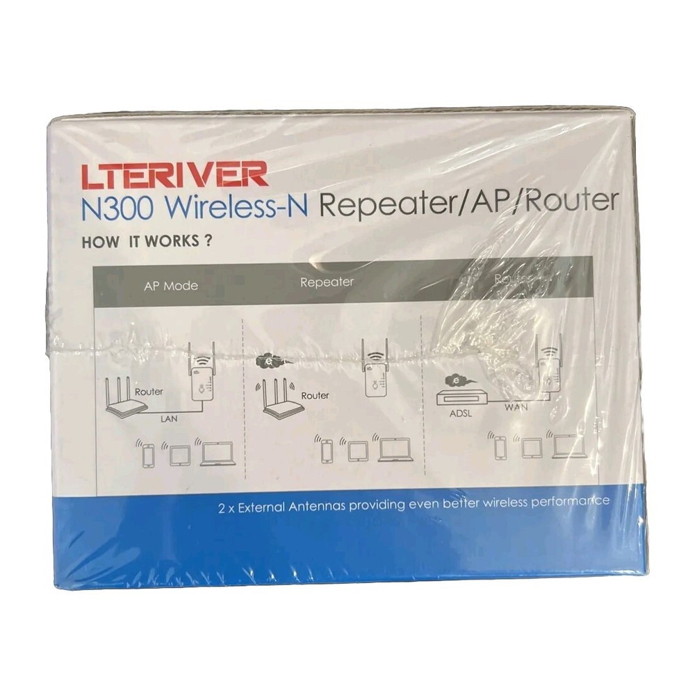 LTE River N300 Wireless Router Extender Repeater