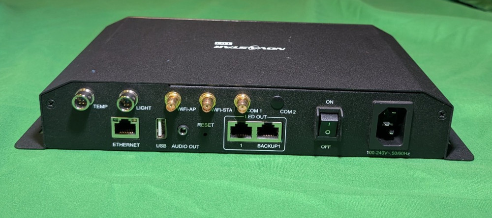 NOVASTAR Taurus TB3 Processor/Media Player - Powers On - Untested/As-Is