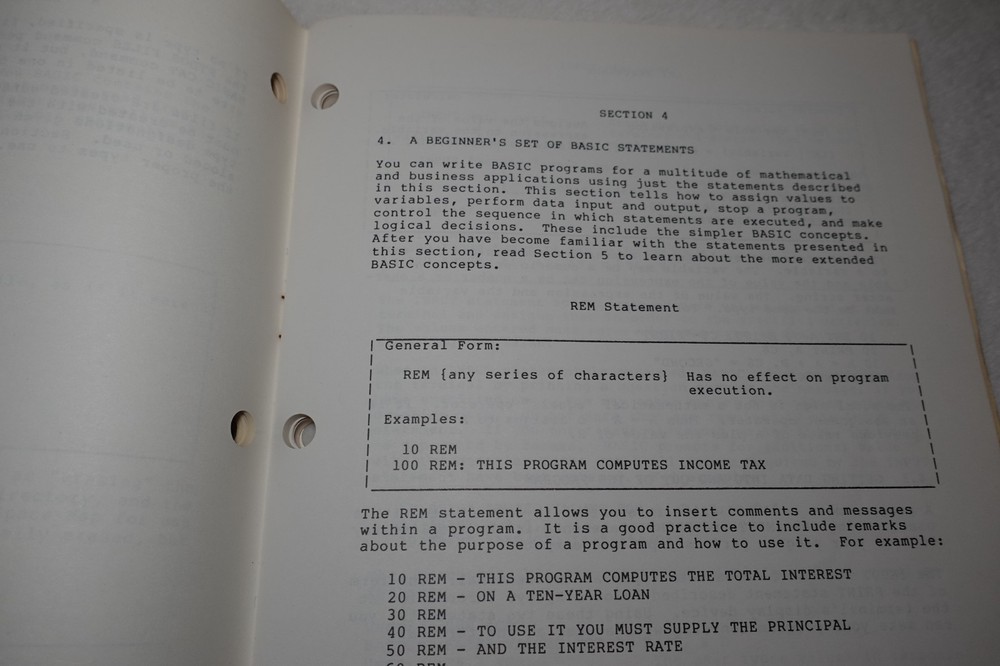 Processor Technology Extended Disk BASIC 1978 Vintage Original User's Manual