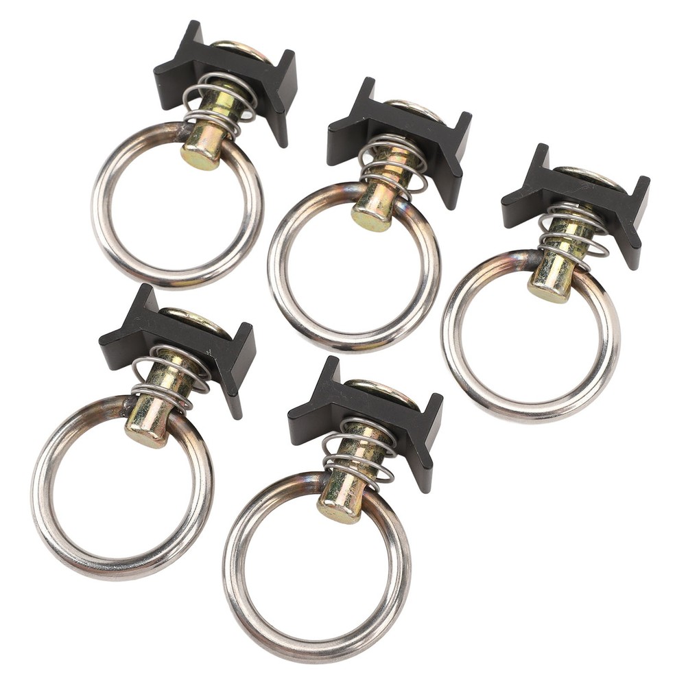 5Pcs L Rail Tie Down Single Stud Fitting Versatile Secure Attachment Tie Do LBRC