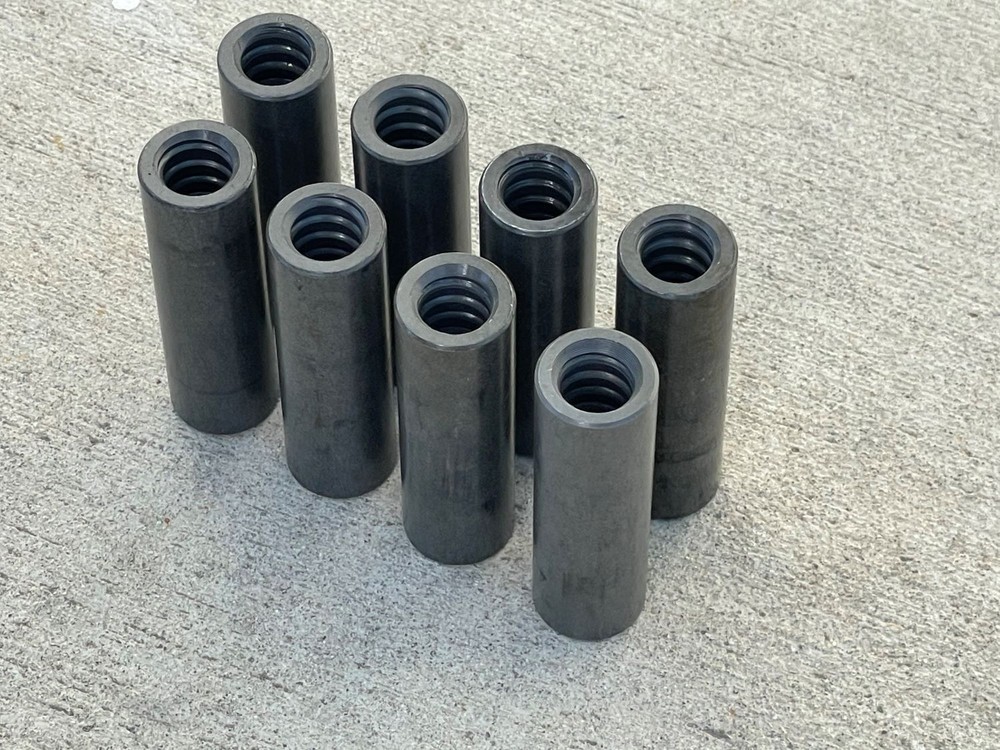 Sandbaggy 1/2" Coil Rod Coupler - Round Threaded Coupling Nuts