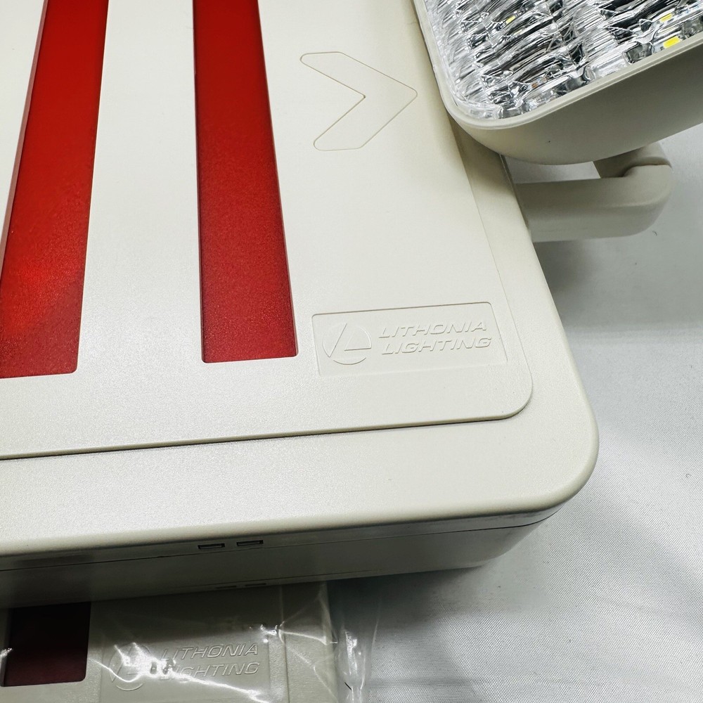 Lithonia Lighting ECRG BasicsTM Emergency Light/Exit Combo (Generation 3) EU2C M