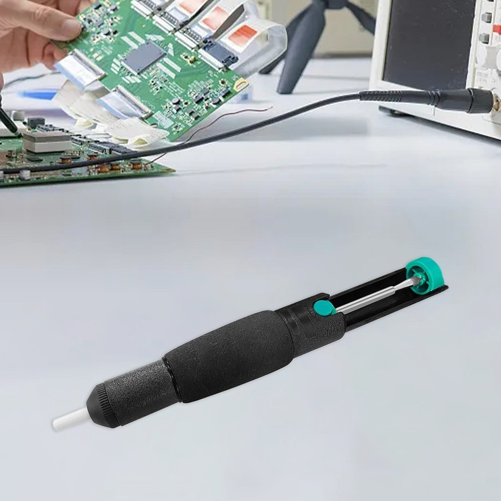 Handheld Desoldering Pump with Antiskid Handle for Precise Circuit Board Work
