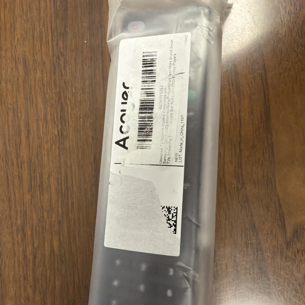 Universal TV Remote Control for Remote, Simple Setup 3 Device Universal