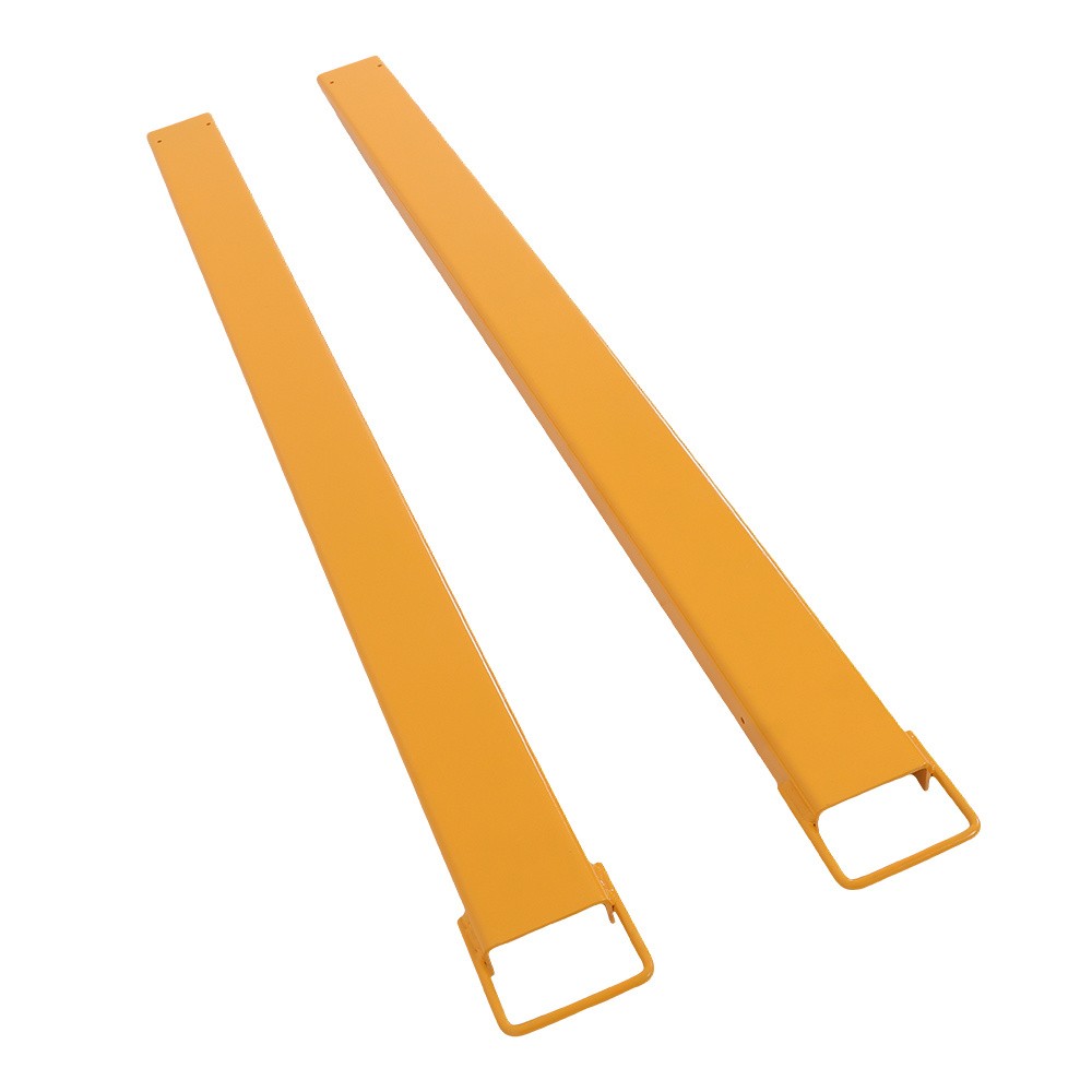 1 Pair Heavy Duty Steel Pallet Fork Extensions Forklift Extensions 72" x 4.5"