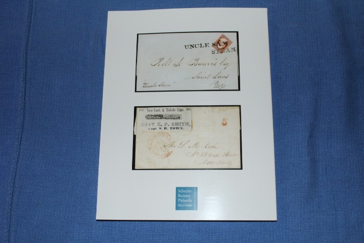 Schuyler Rumsey Auction Milgram #122 INCLUDES REALIZATIONS BlueLakeStamps