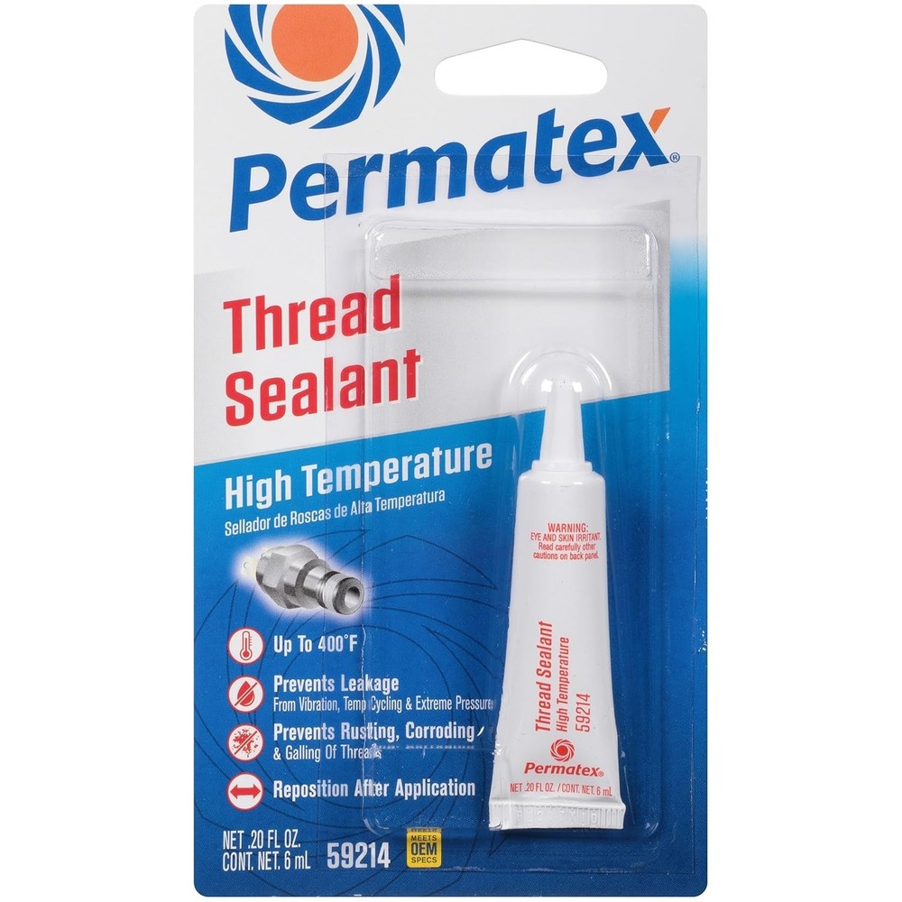 6ml High Temperature Thread Sealant - Moisture & Vibration Resistant