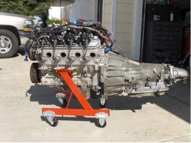 Lightweight Engine Cradle for All LS Series Engines with Tool Storage