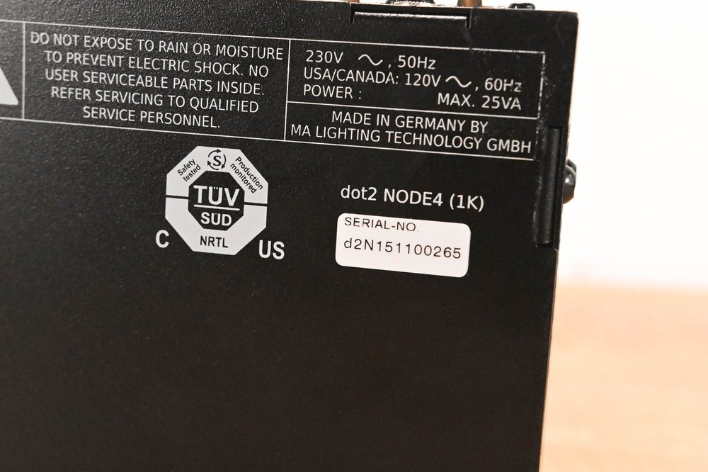 MA Lighting dot2 NODE4 (1K) for dot2 Consoles CG01WAK