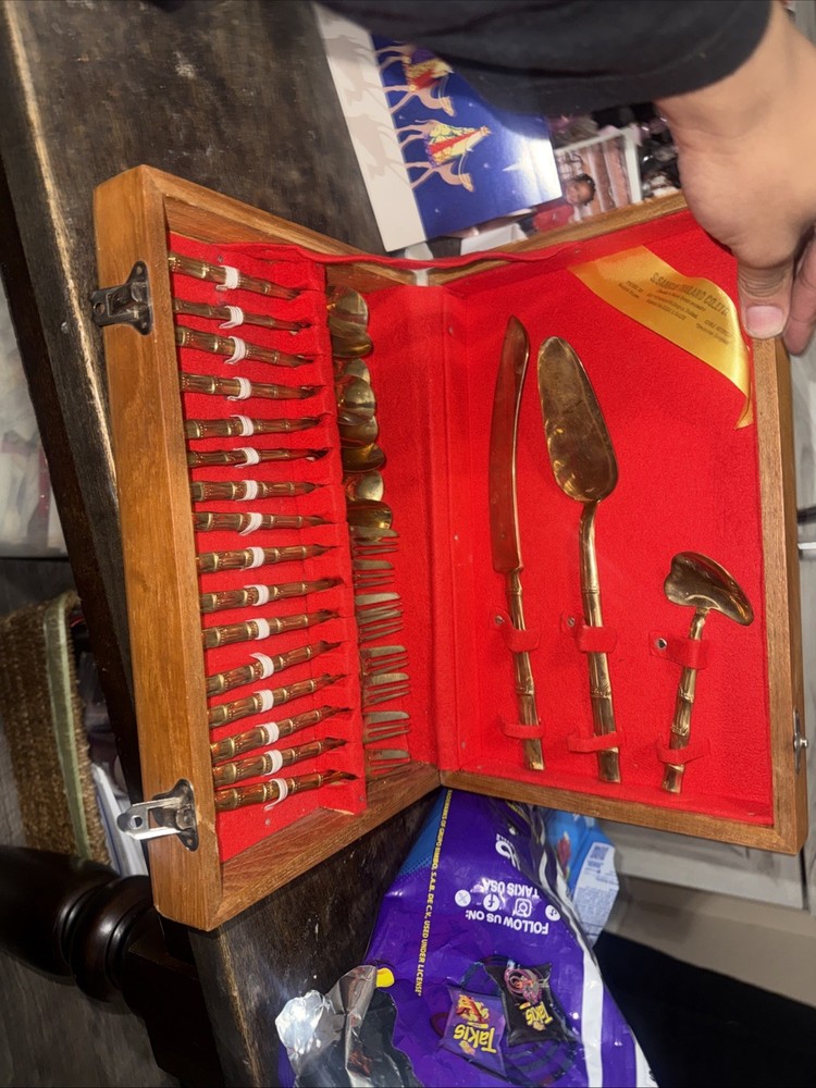 1965 Copper Silverware Set