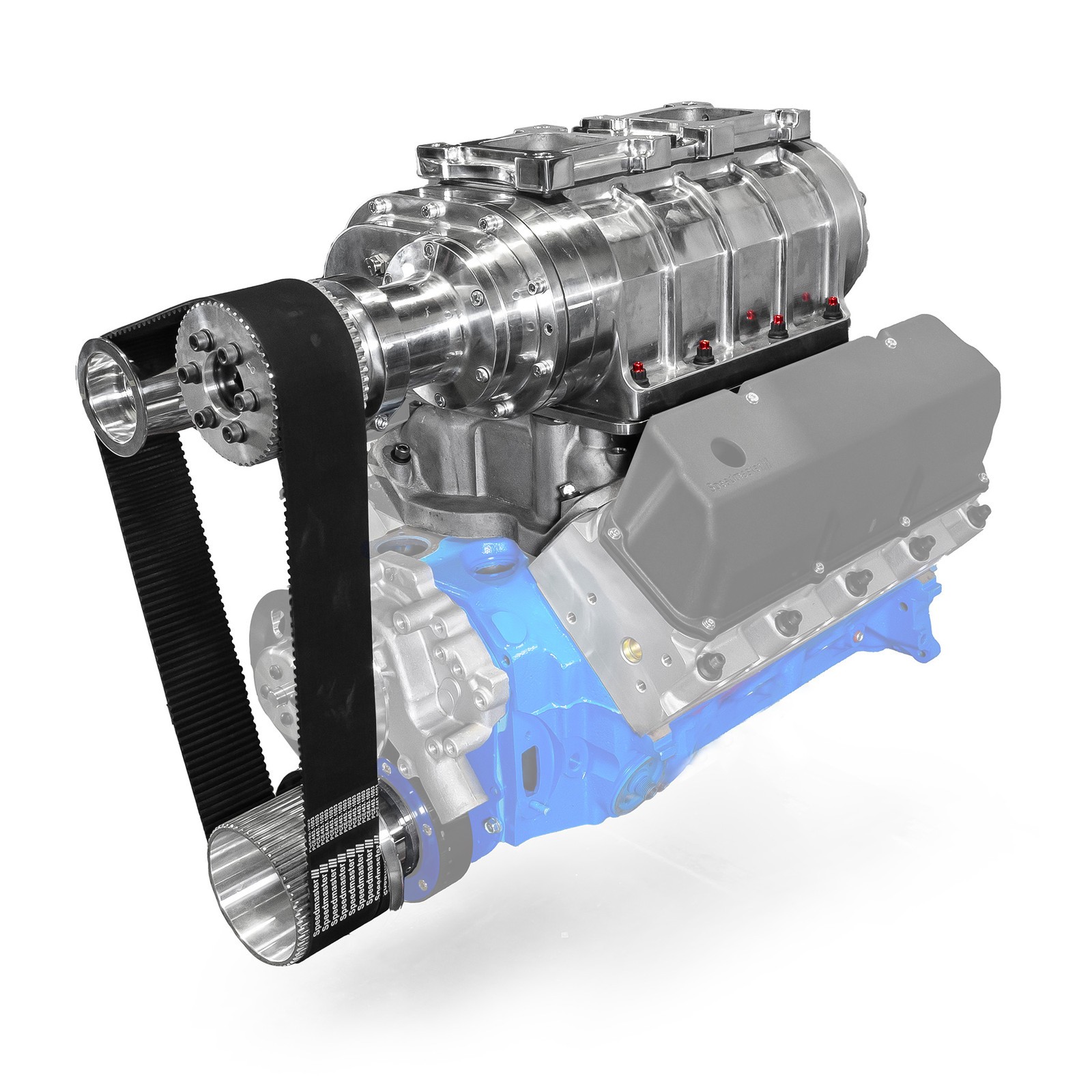 Speedmaster® Ford 302 351C Cleveland 3V 4V Complete 6-71 Roots Supercharger Kit