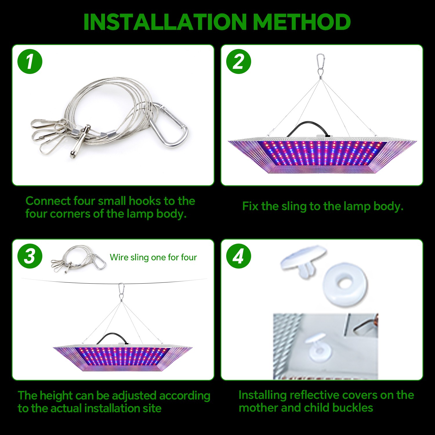 1200W LED Grow Light Hydroponic Full Spectrum Indoor Veg Flower Plants Tent Lamp