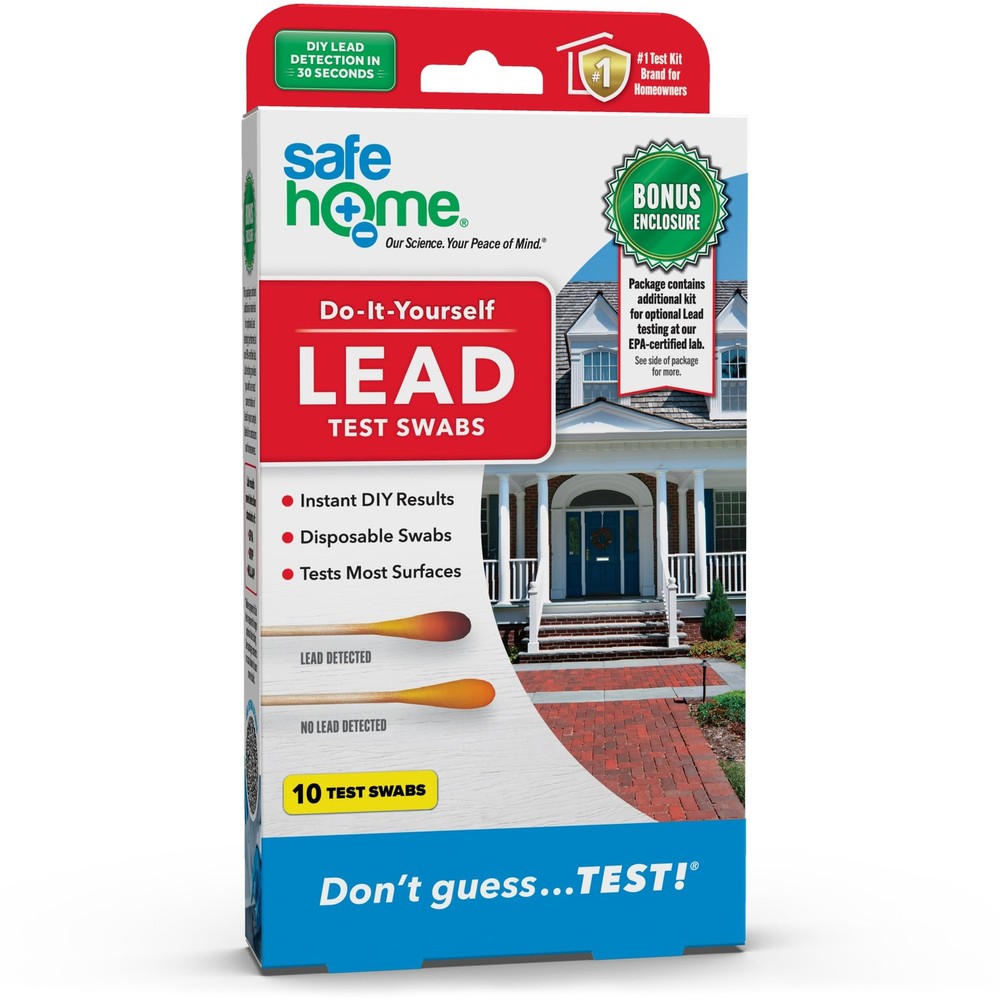 ® Lead in Solids Combo Test Kit – 10 DIY Swabs + Optional Testing at our EPA ...