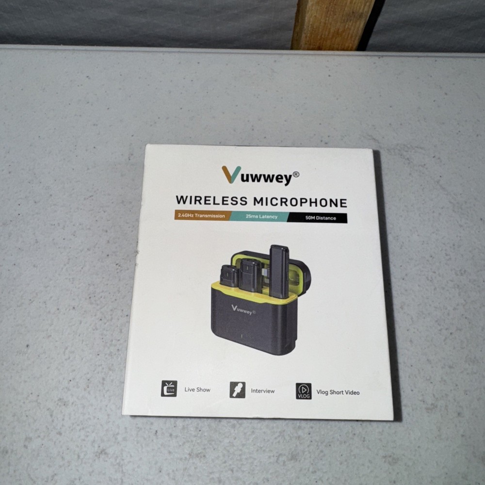 Wireless Microphone system Noise AI Noise Reduction