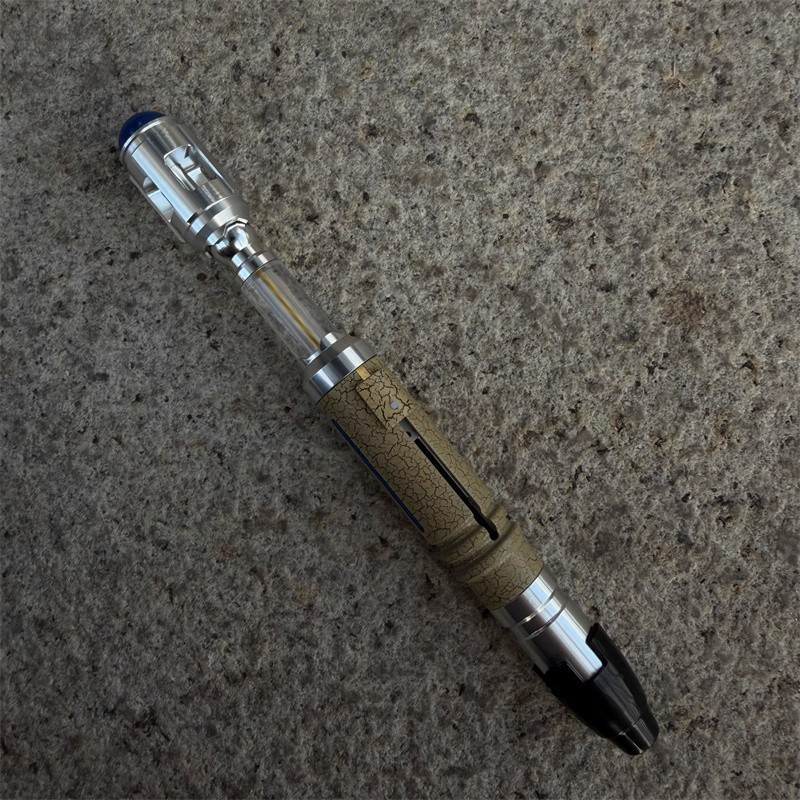 NAWYA Doctor Who 10th Metal LED Sonic Screwdriver 50th Anniversary Prop Replica