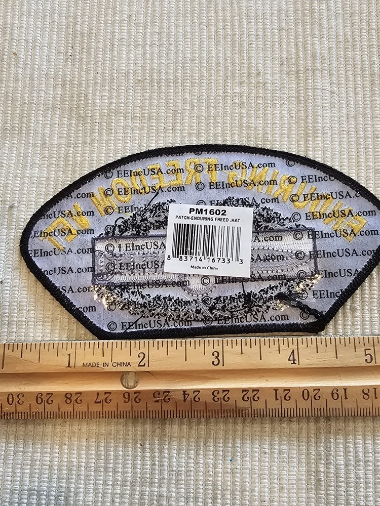 2000s US Army Enduring Freedom CAB Cap Combat Badge Patch L@@K!!!