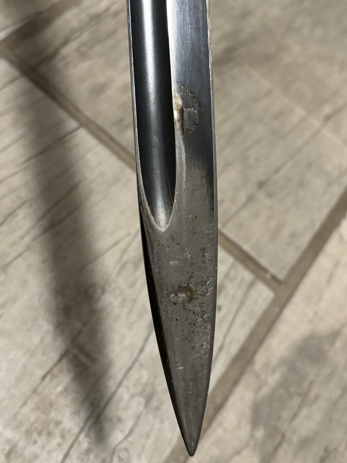 WWII German 98K Bayonet with Scabbard Early S/244 Production