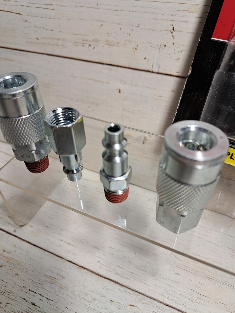 Plug and Coupler set 2 Plugs & 2 Couplers Husky 4pc 1/4" Set