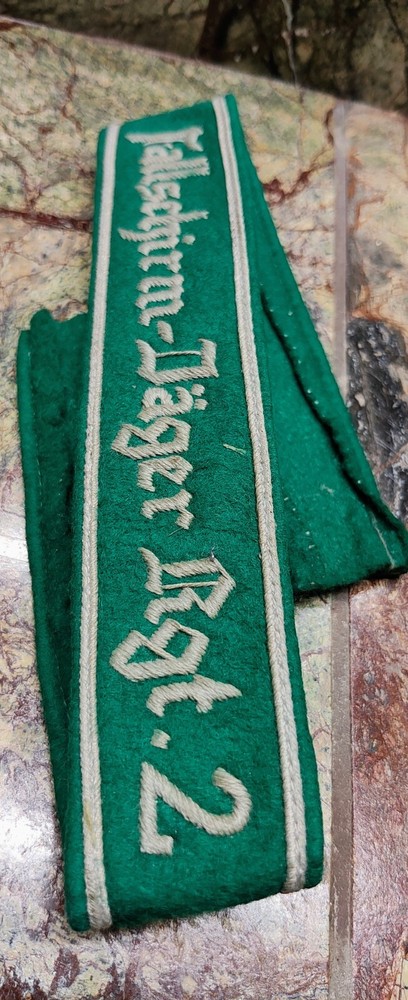 WW2 GERMAN LUFTWAFFE CUFF TITLE