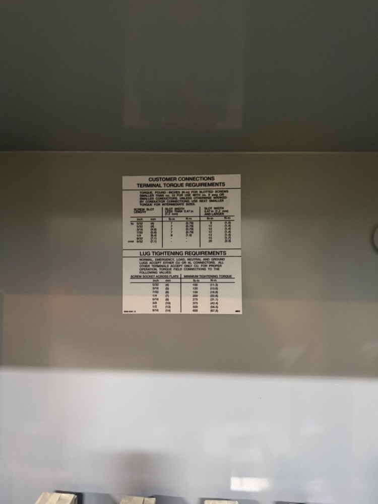 800A 208V Cummins OTECD Automatic Transfer Switch - E23M240584