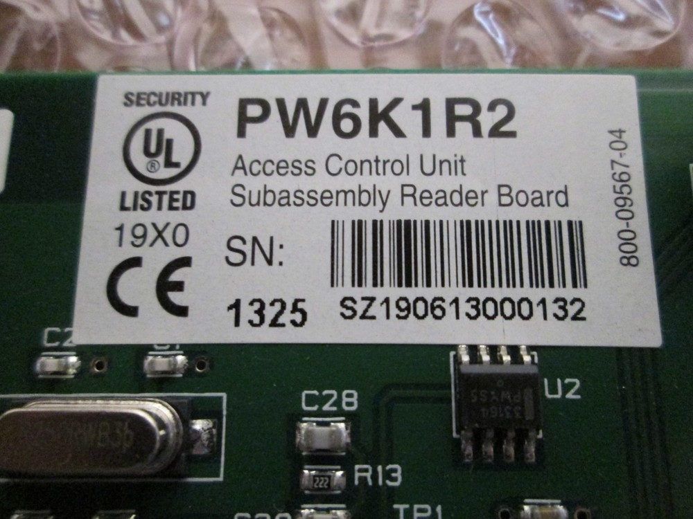 Honeywell PW6K1R2 Access Control Board PW6000 Reader Board