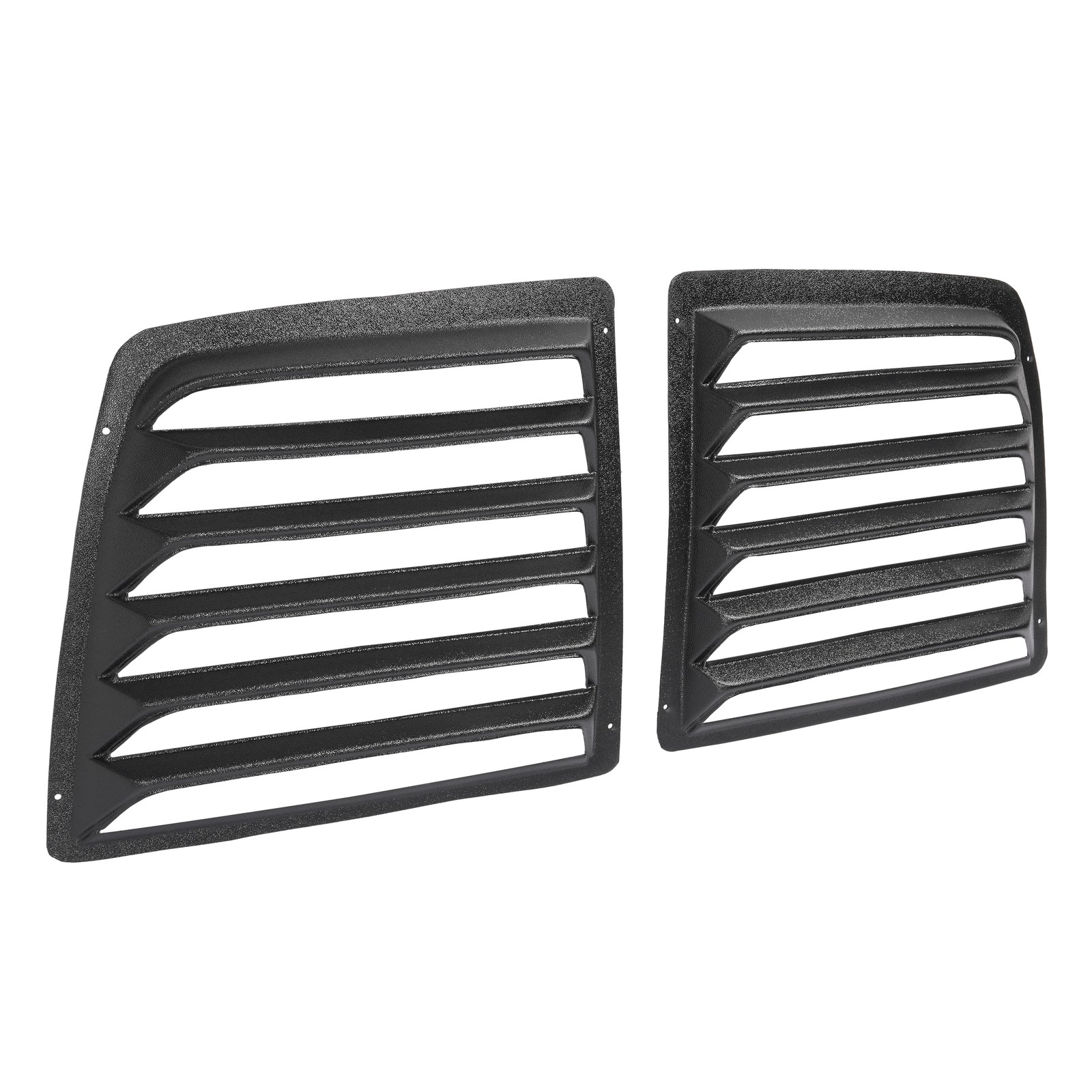 Rear Window Louver Sun Shade For 97-17 Chevy Express GMC Savana 1500 2500 Pair