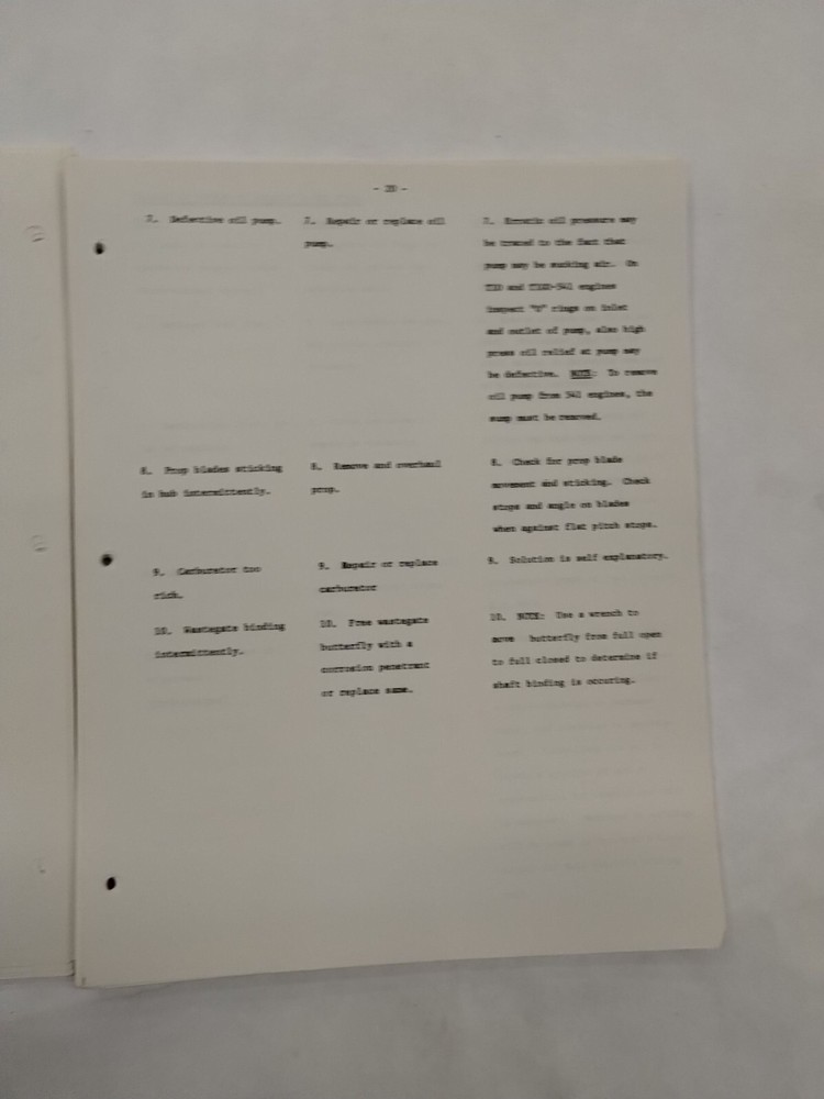 Textron Lycoming Reciprocating Engine Trouble Shooting Guide-Original