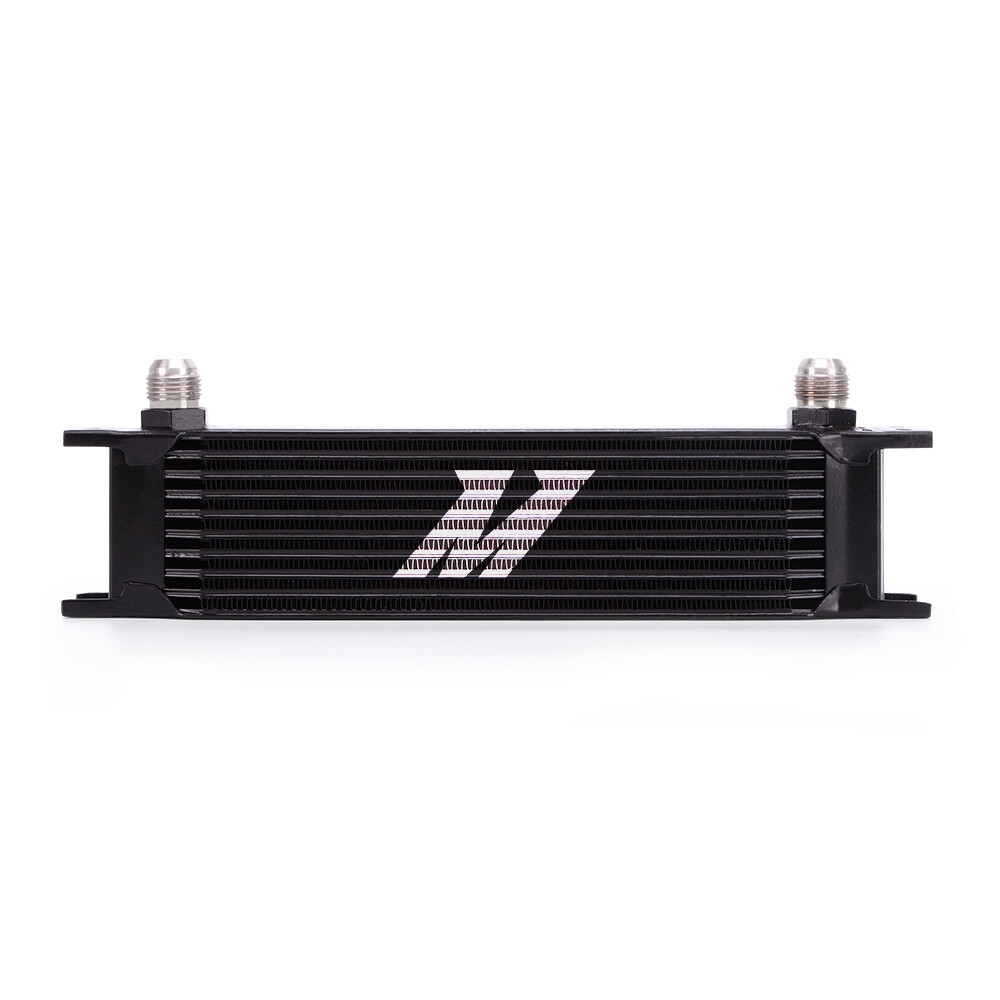 Mishimoto Universal 10 Row Oil Cooler, Black